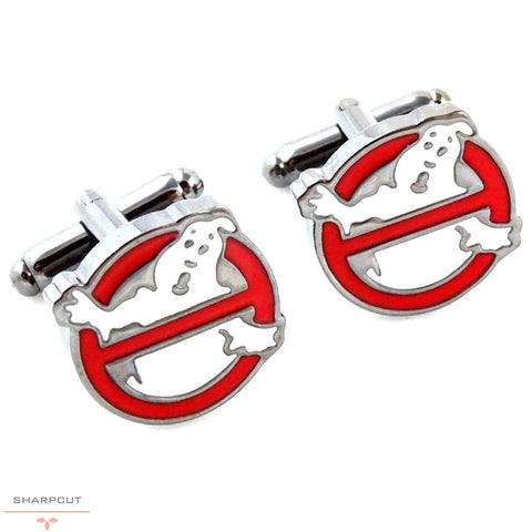 Ghostbusters Cufflinks sharpcut