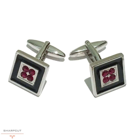 red zen cufflinks sharpcut