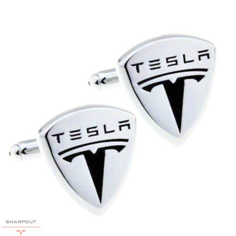 tesla cufflinks sharpcut