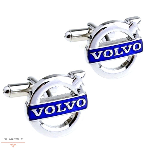 Volvo Cufflinks sharpcut